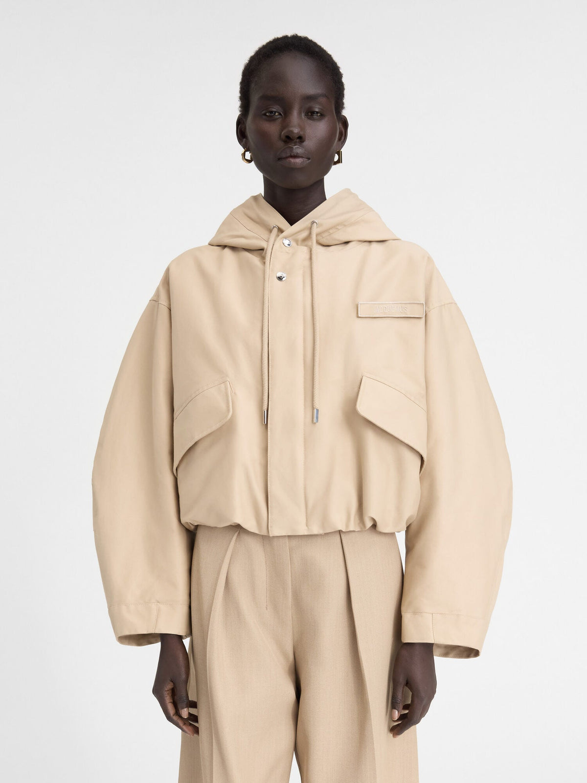 The Caraco cropped parka