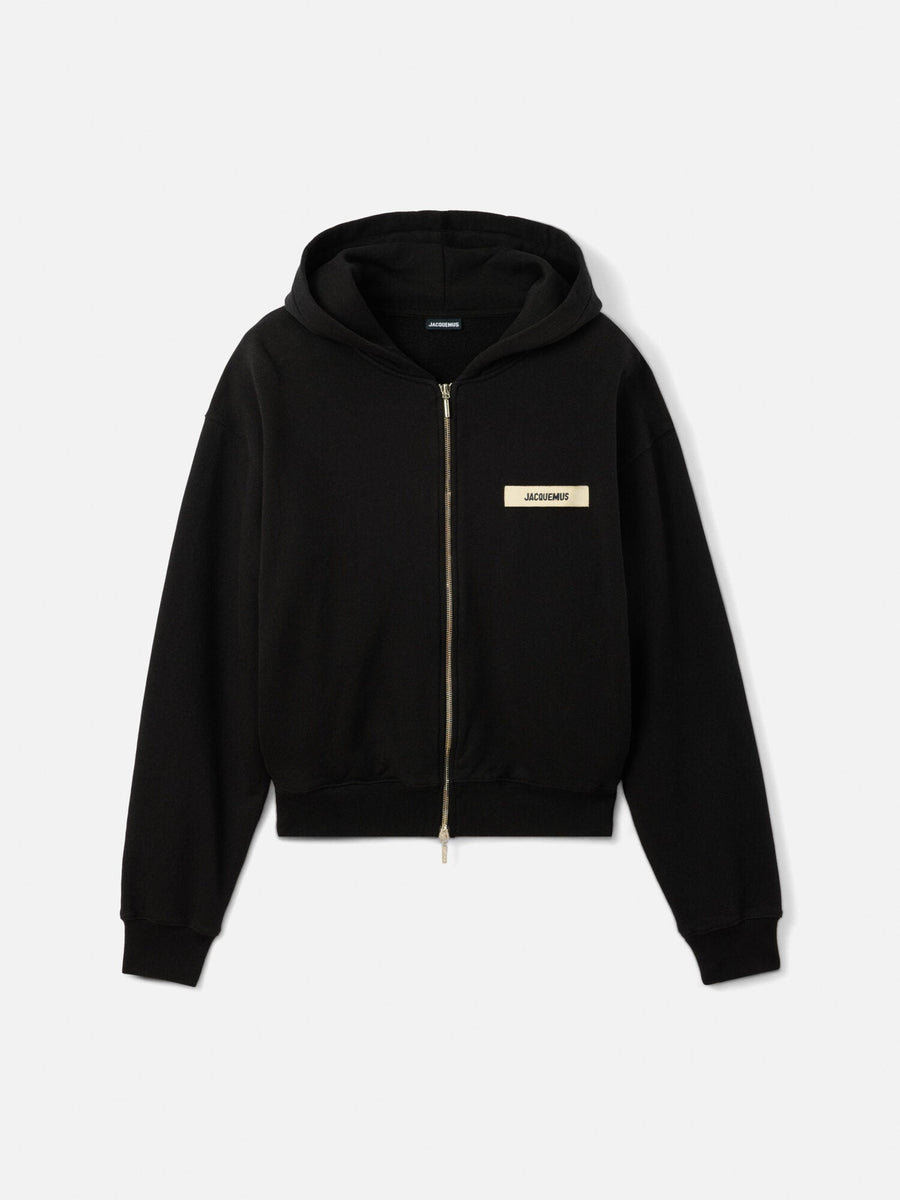 The Gros Grain zipped hoodie