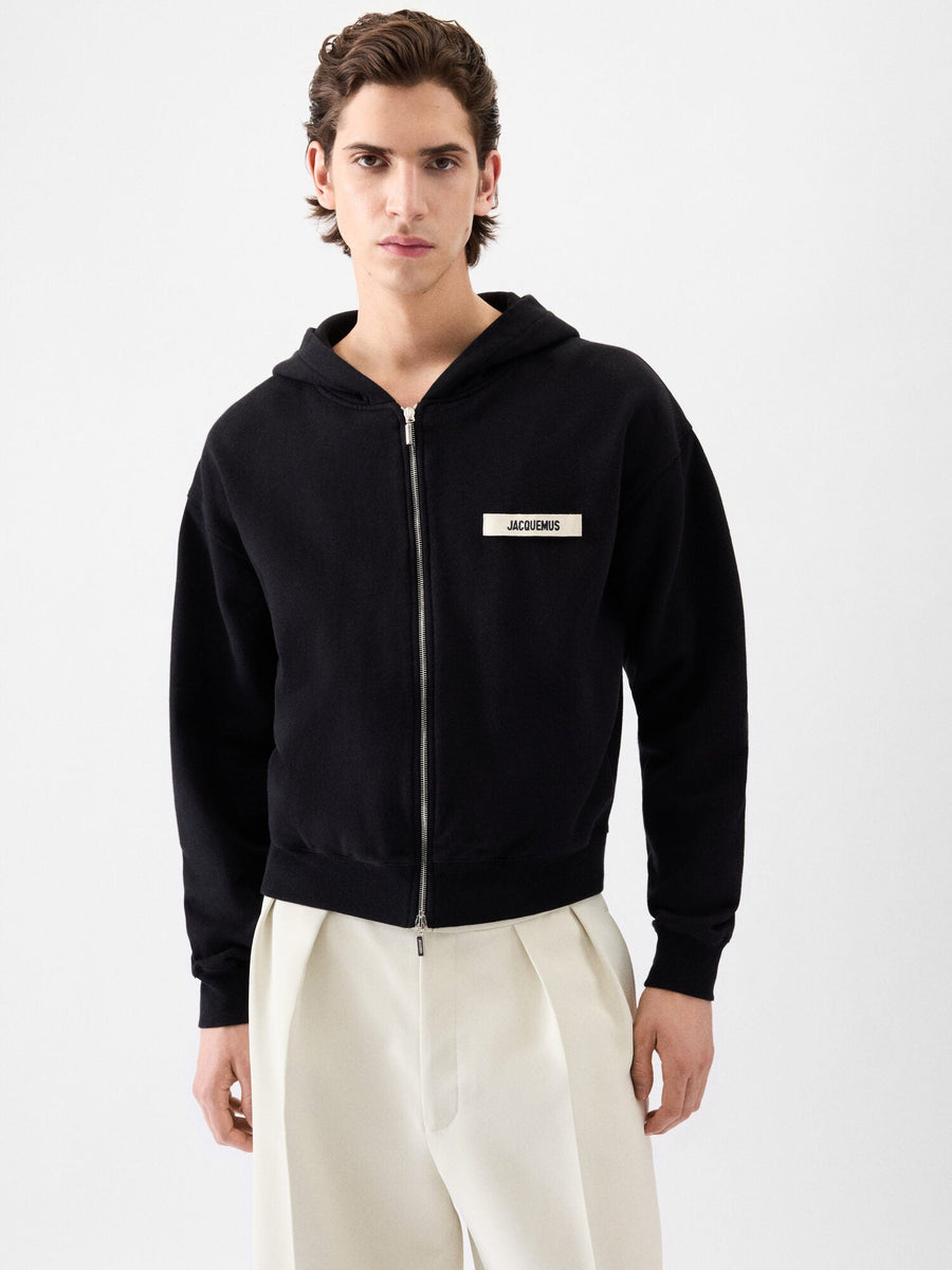The Gros Grain zipped hoodie