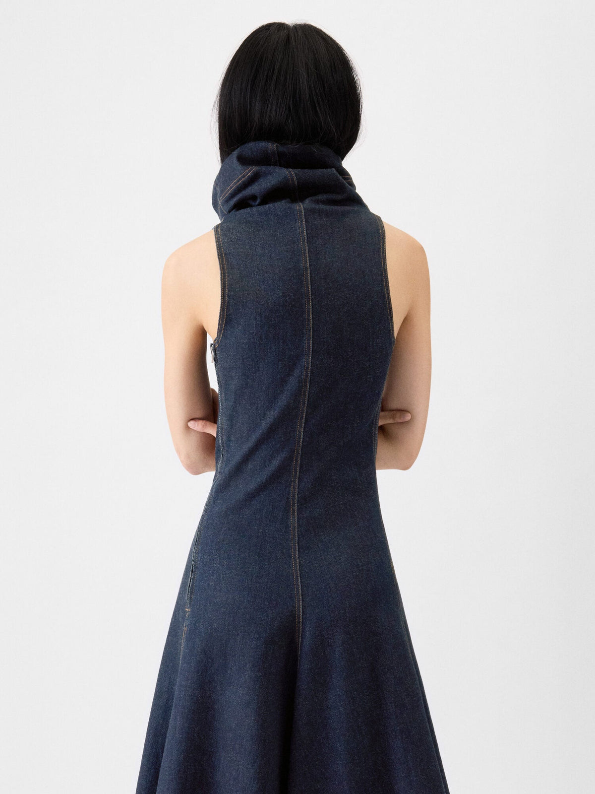 The Triangle de-Nîmes denim dress