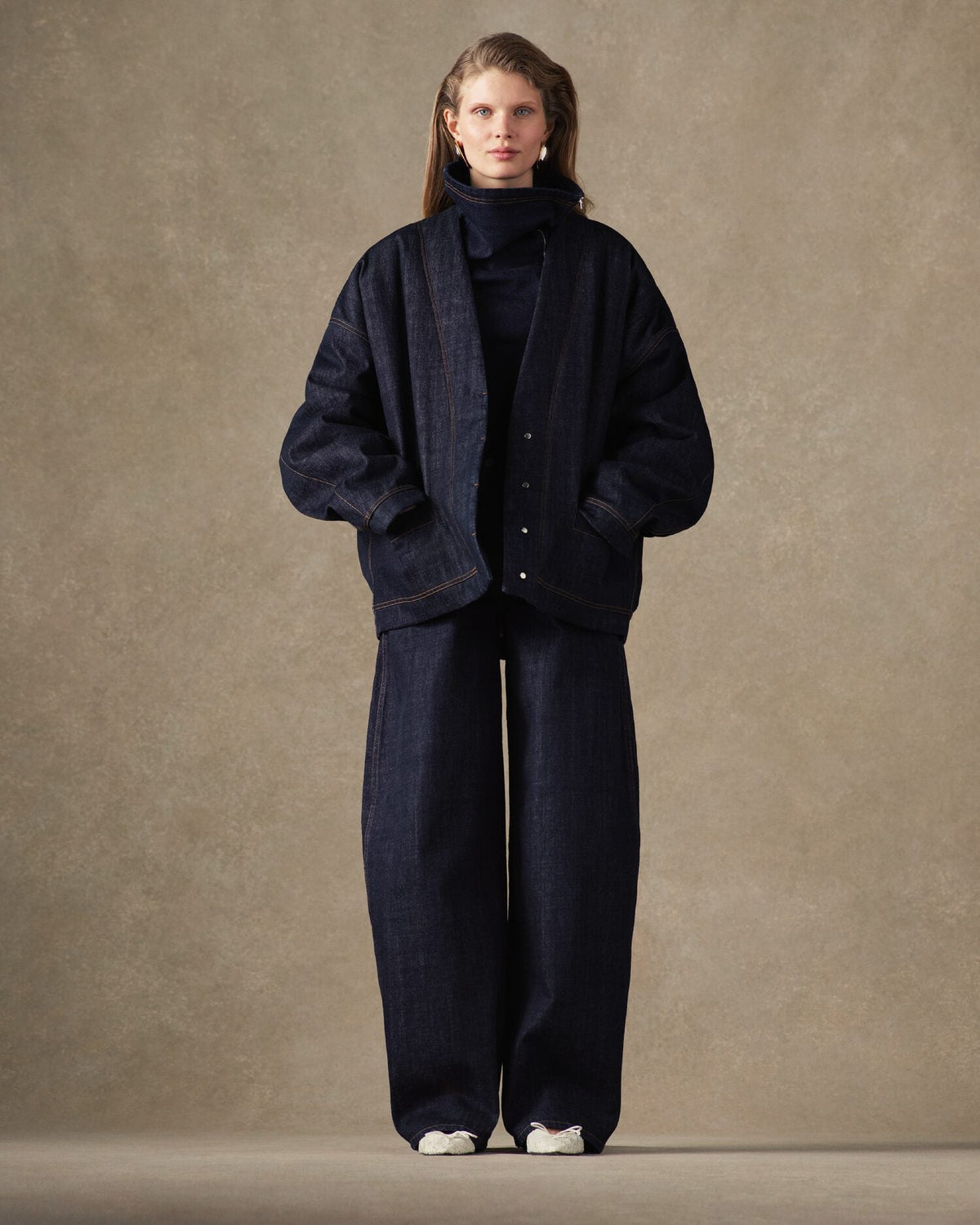 The de-Nîmes denim cardigan