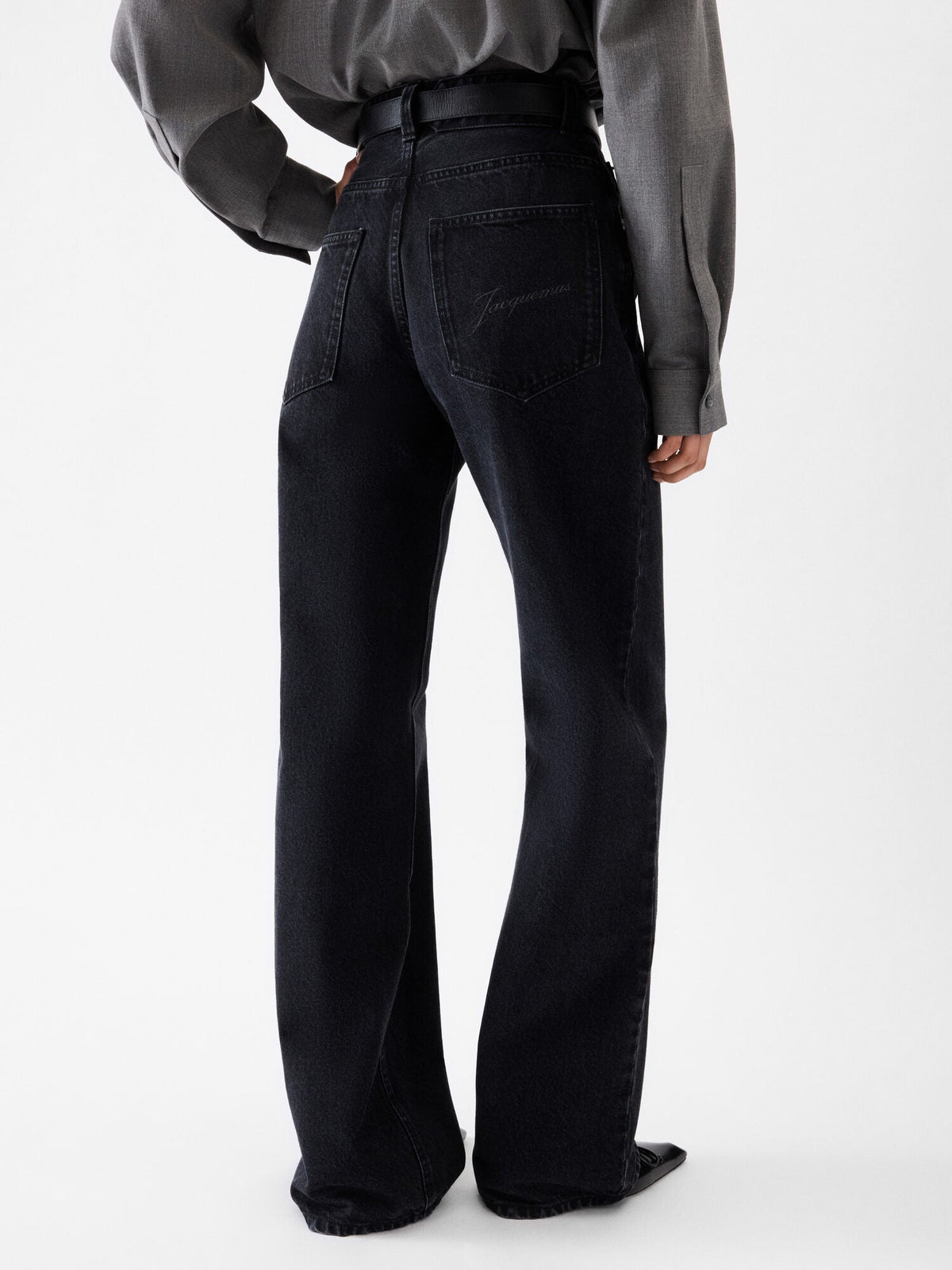 The wide de-Nîmes denim pants
