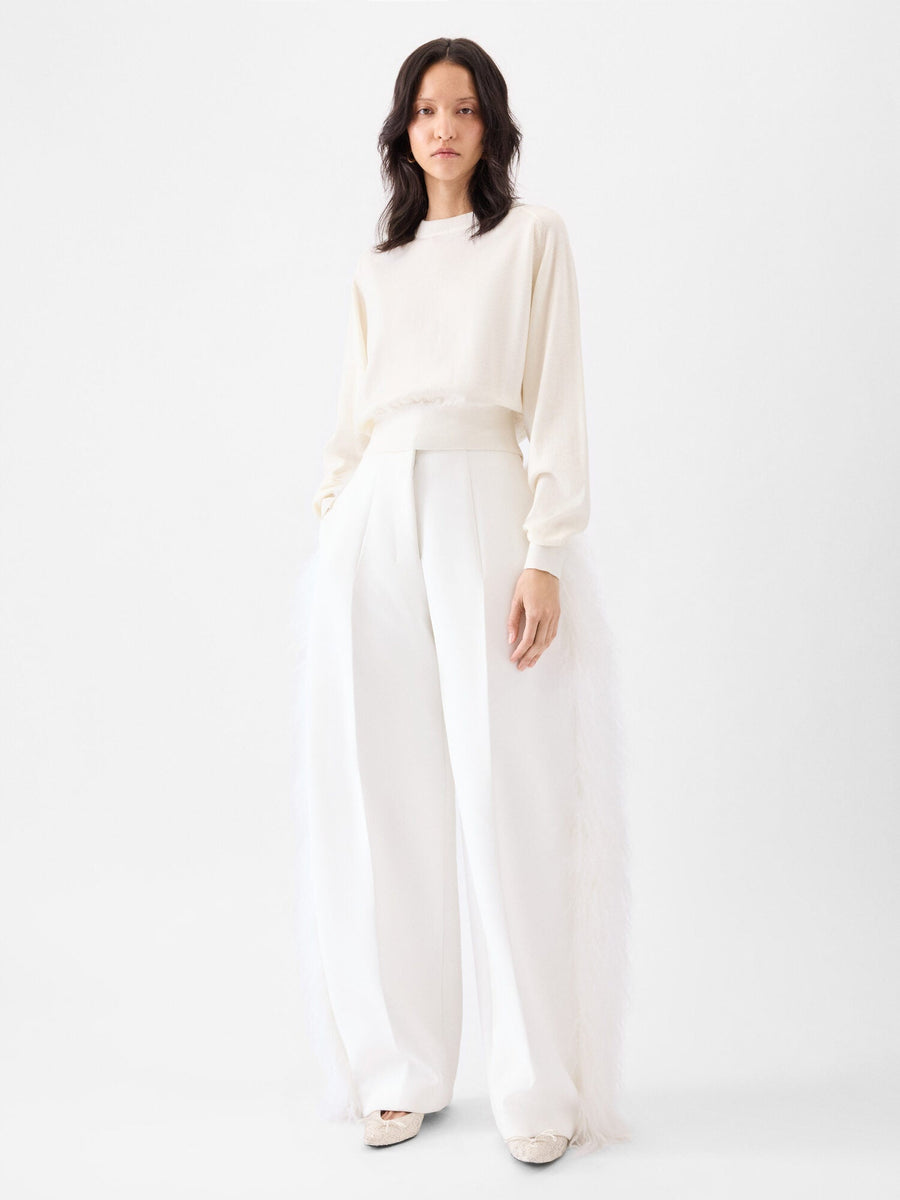The embroidered sweater