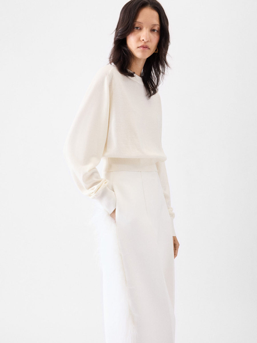 The embroidered sweater