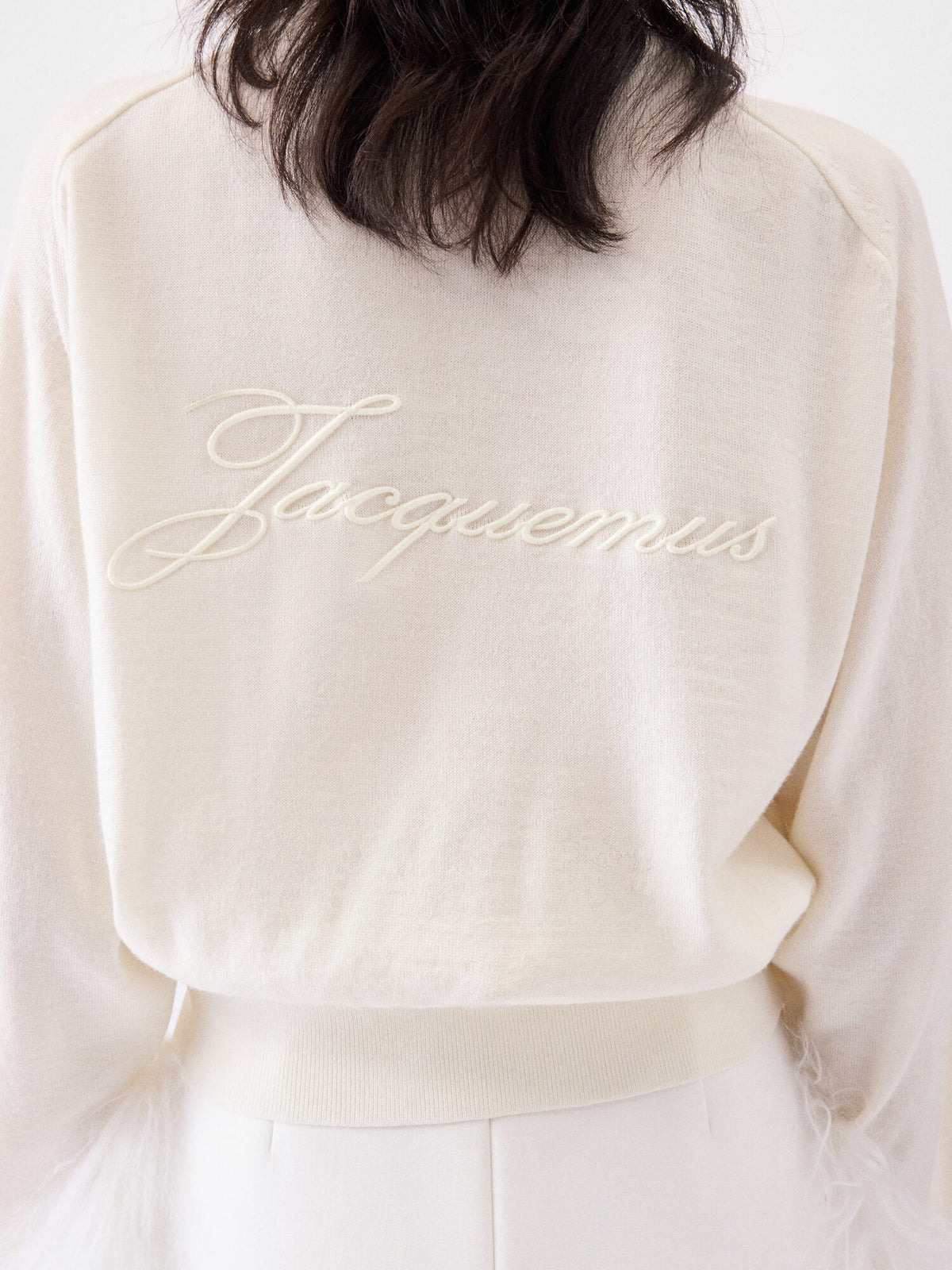 The embroidered sweater