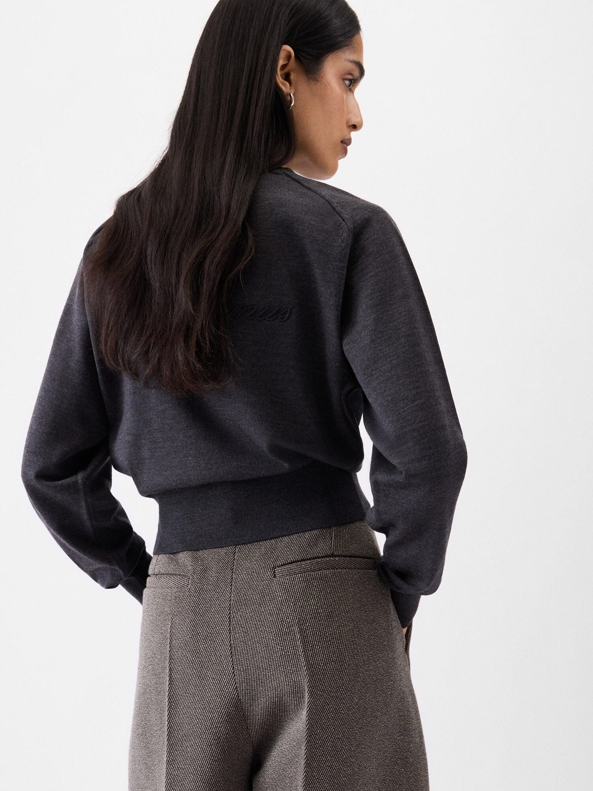 The embroidered sweater