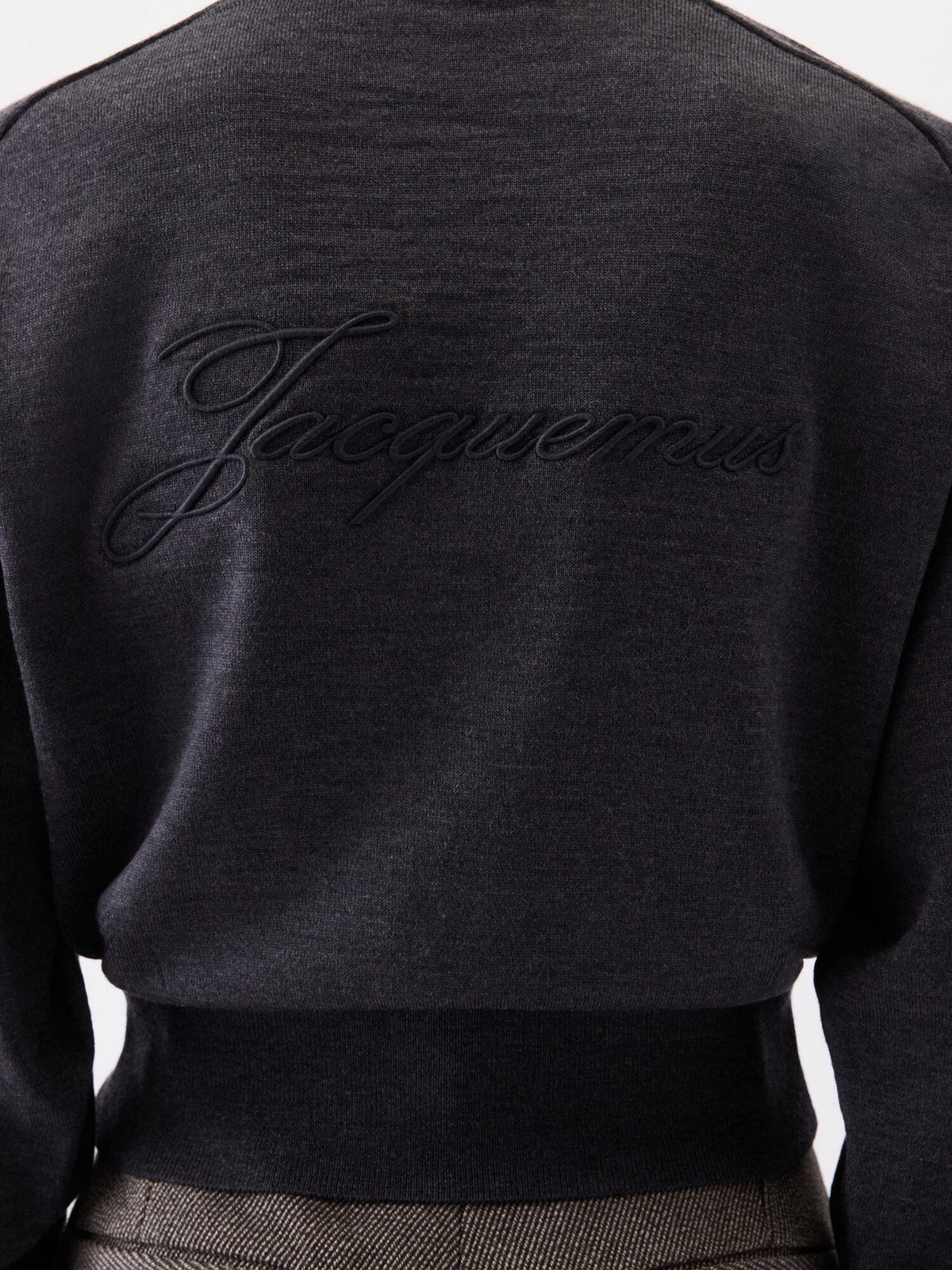 The embroidered sweater