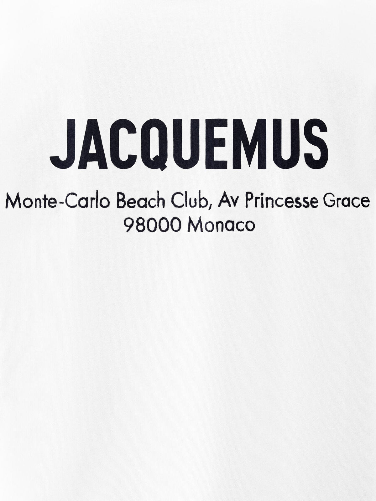 The Monaco address t-shirt