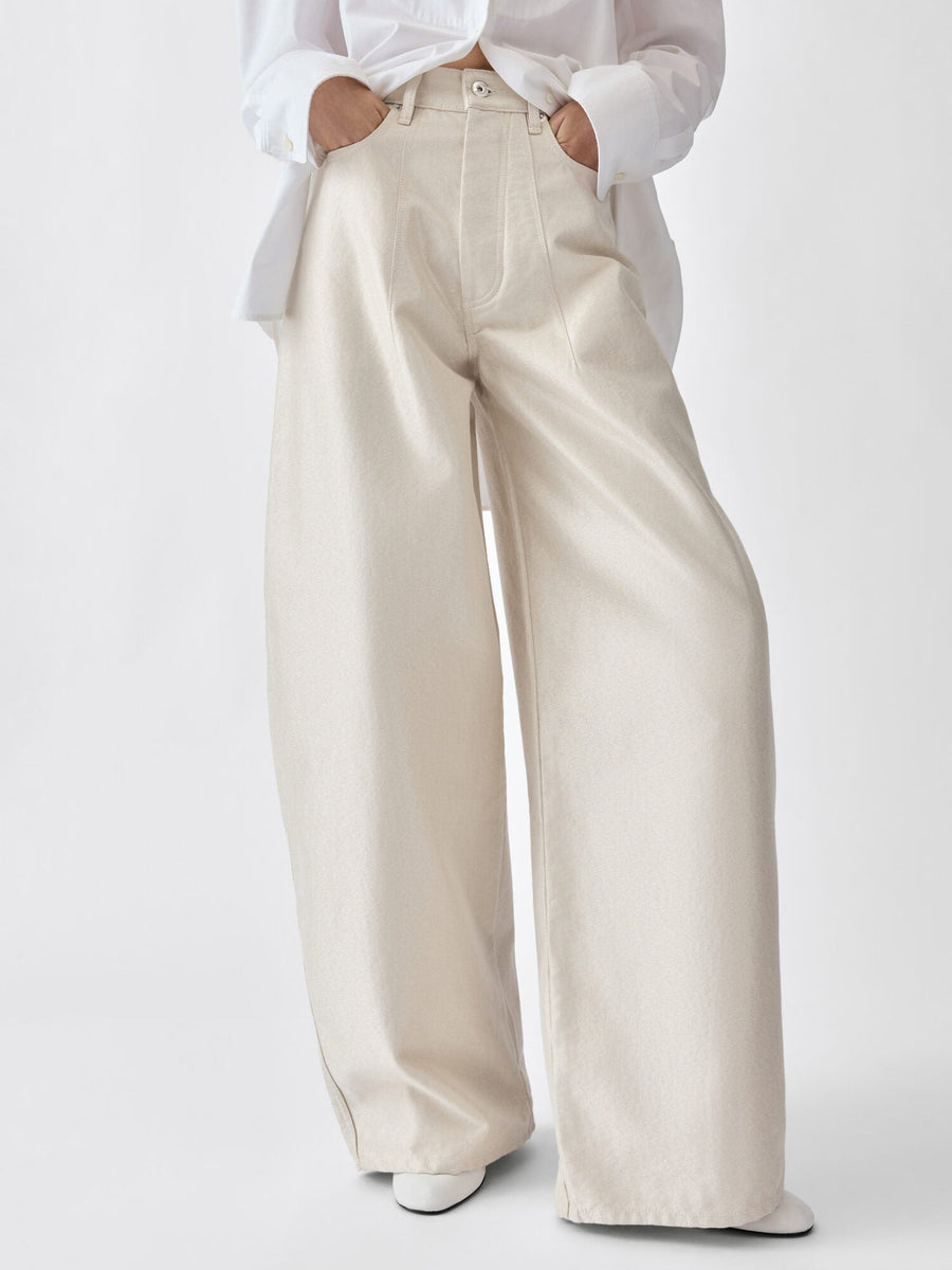 The de-Nîmes Ovalo denim pants