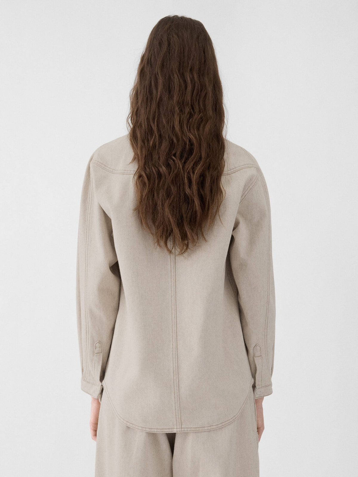 The Amelo de-Nîmes denim shirt