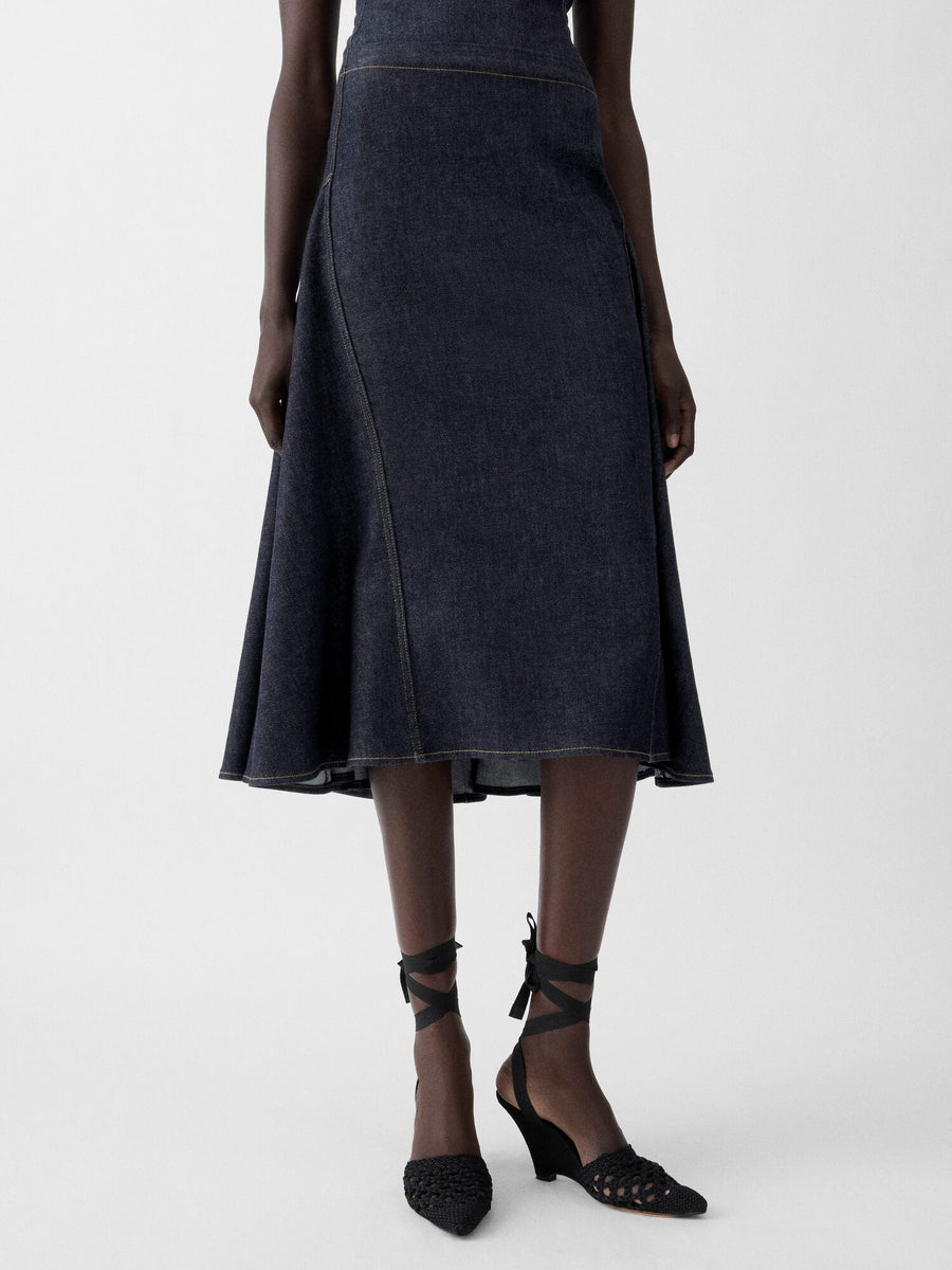 The Lavoir de-Nîmes denim skirt