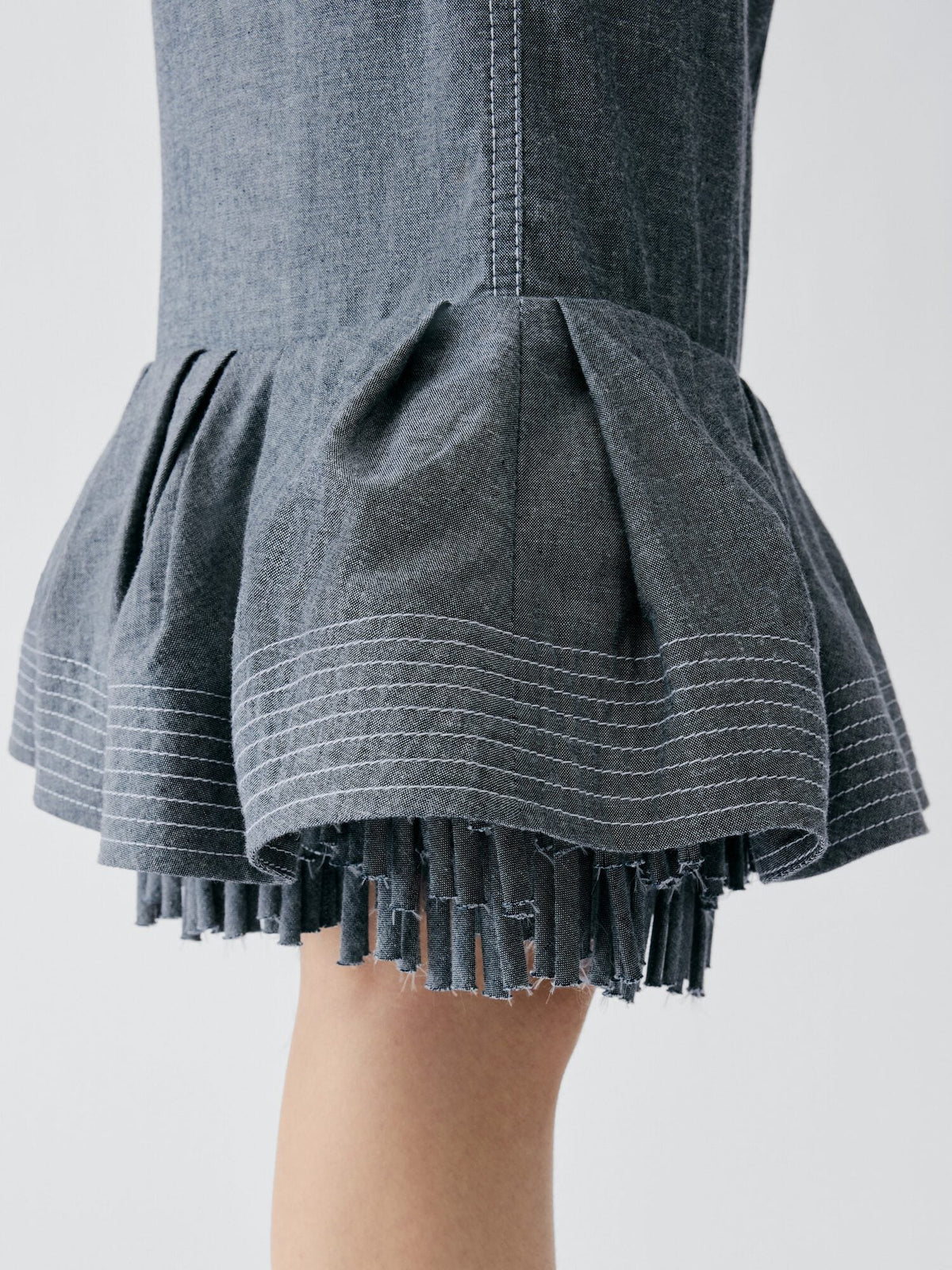 The Cabana de-Nîmes denim skirt