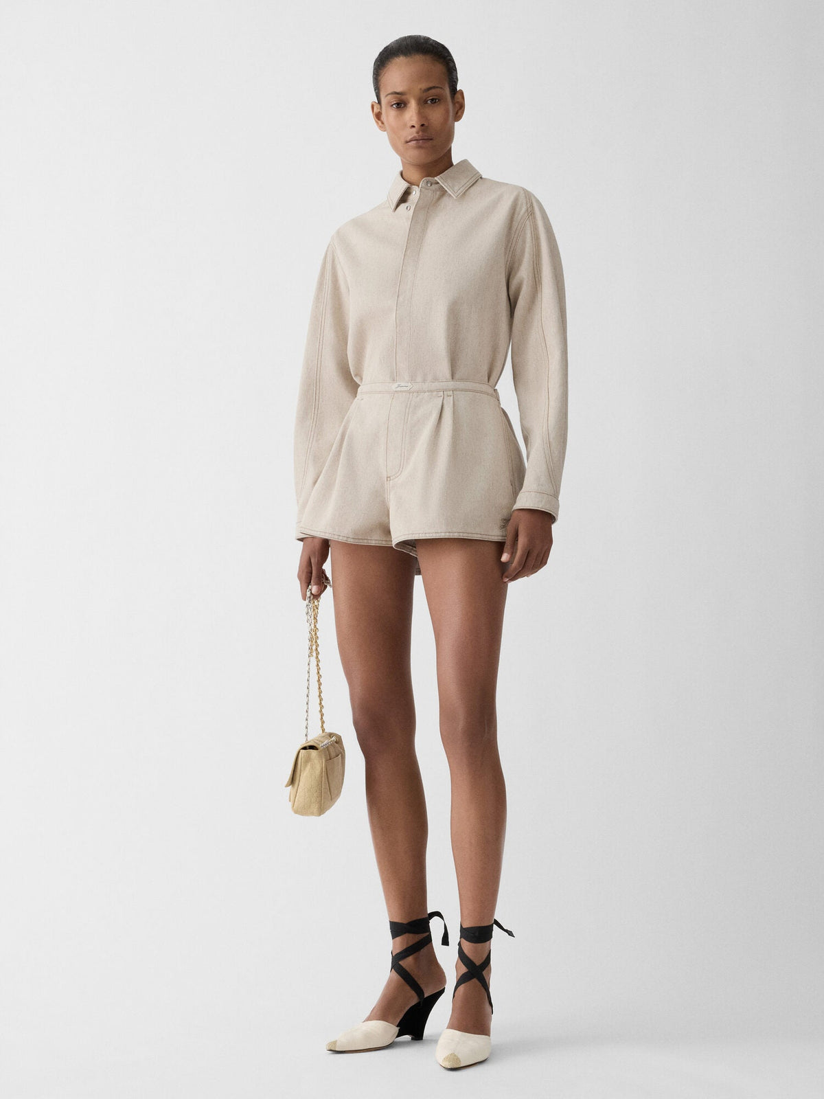 The Amelo de-Nîmes denim shorts