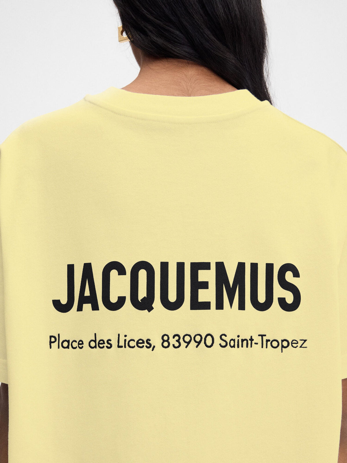 The Saint Tropez Place des Lices address t-shirt