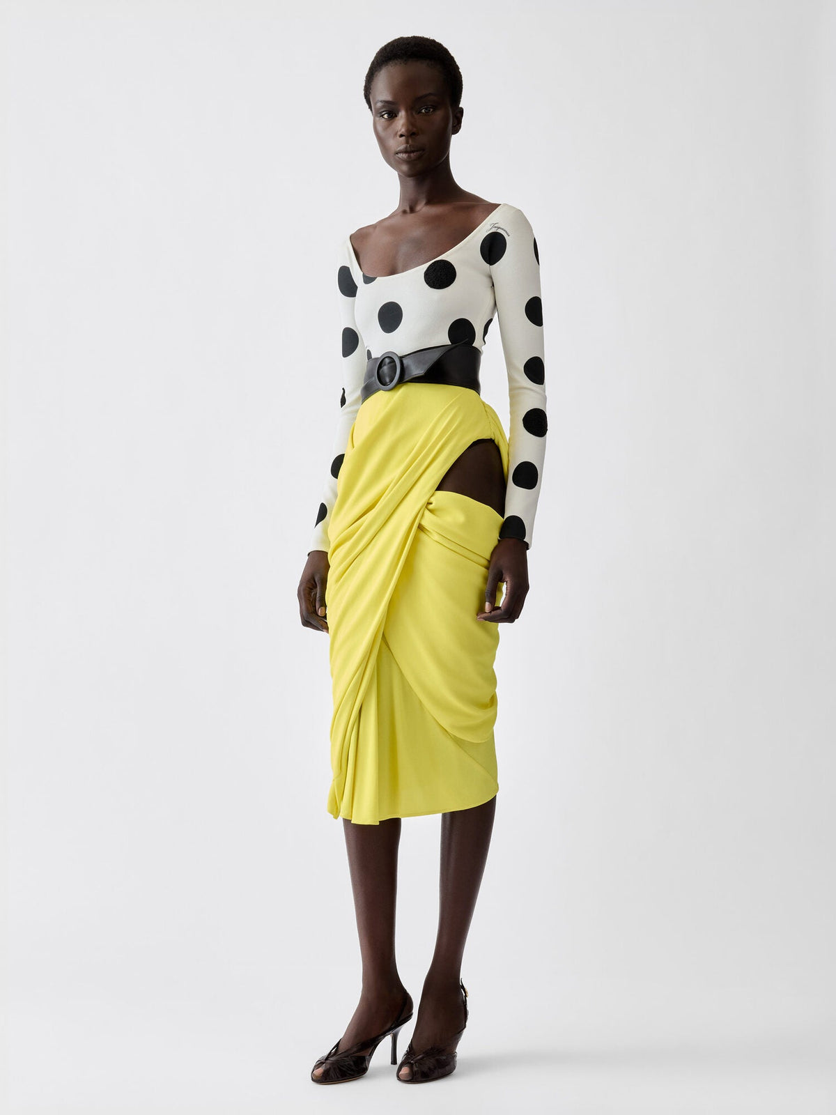 The Minuit polka dot dress