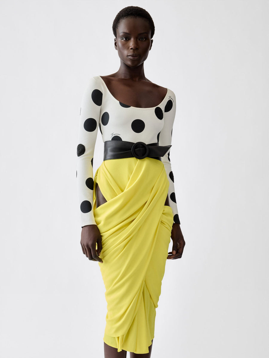 The Minuit polka dot dress
