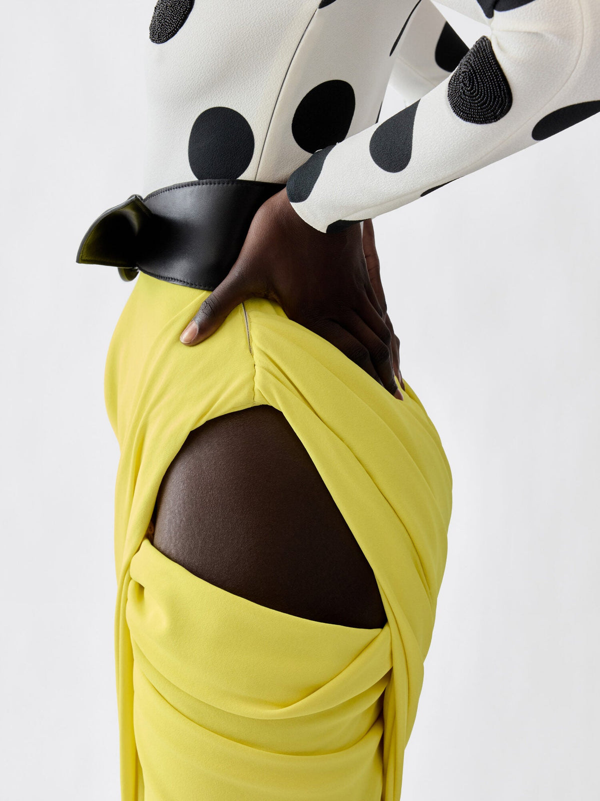 The Minuit polka dot dress