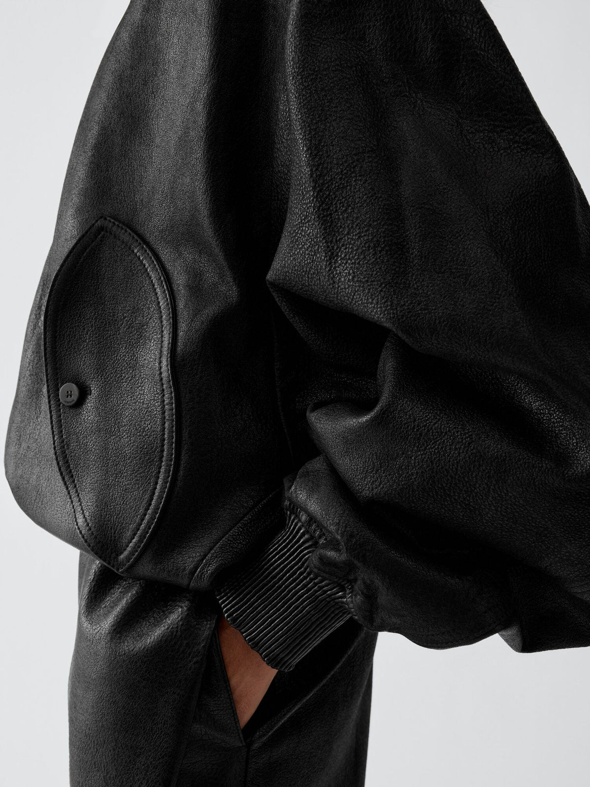 The Losange leather jacket