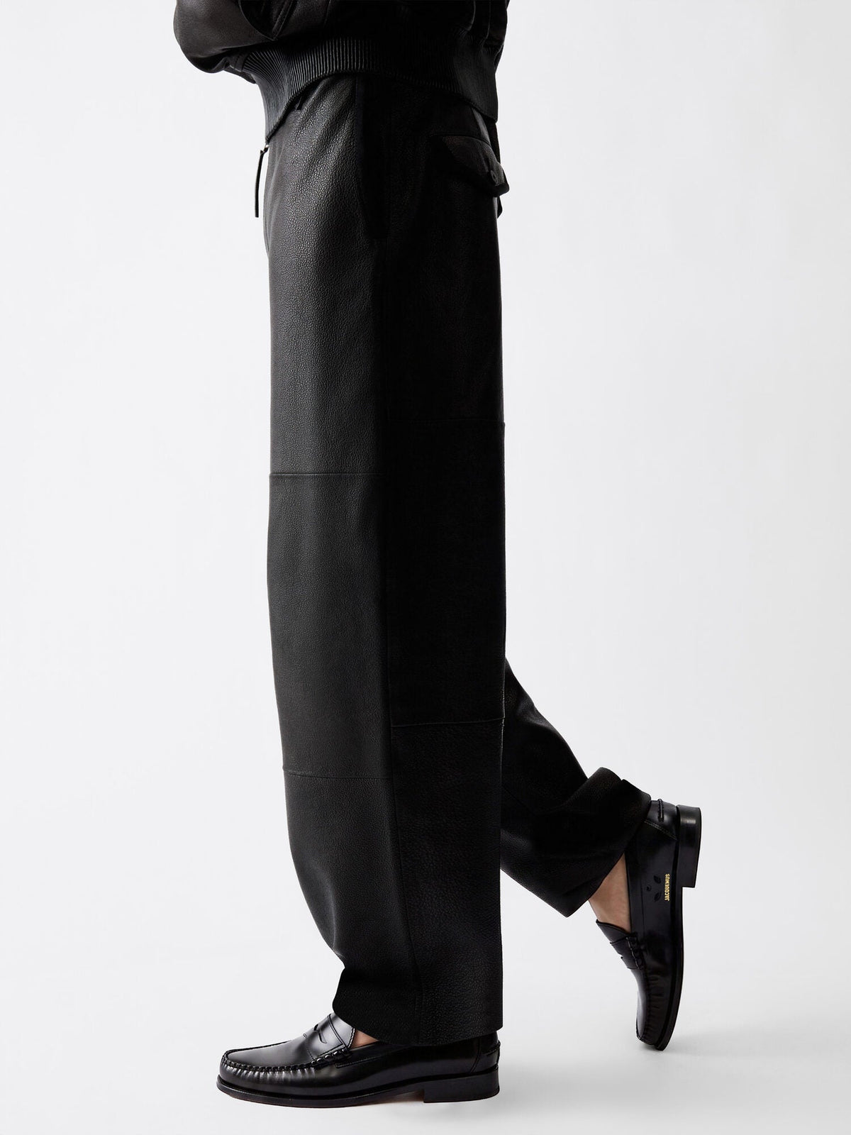 The Tintore leather pants
