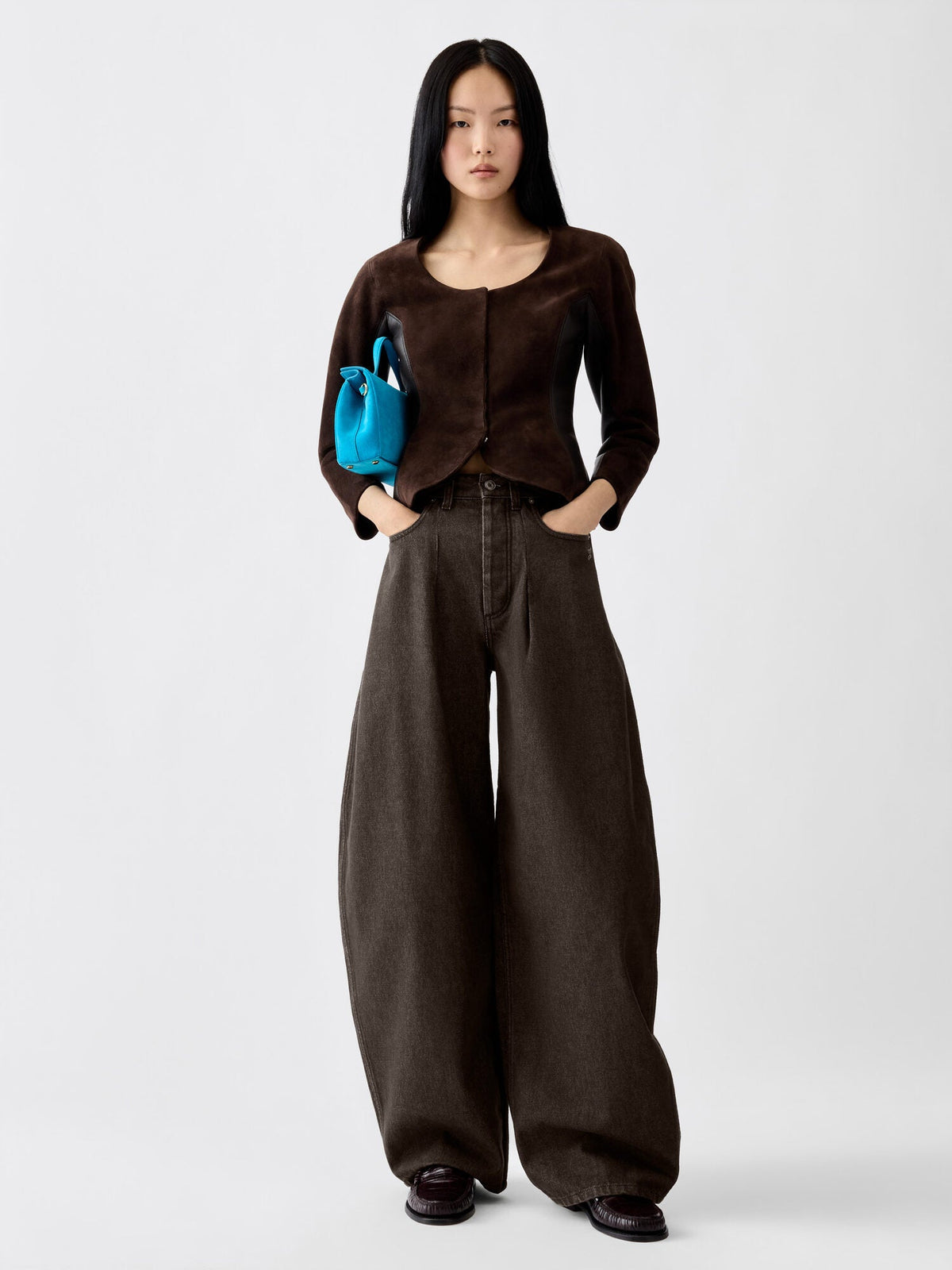 The de-Nîmes Ovalo denim pants