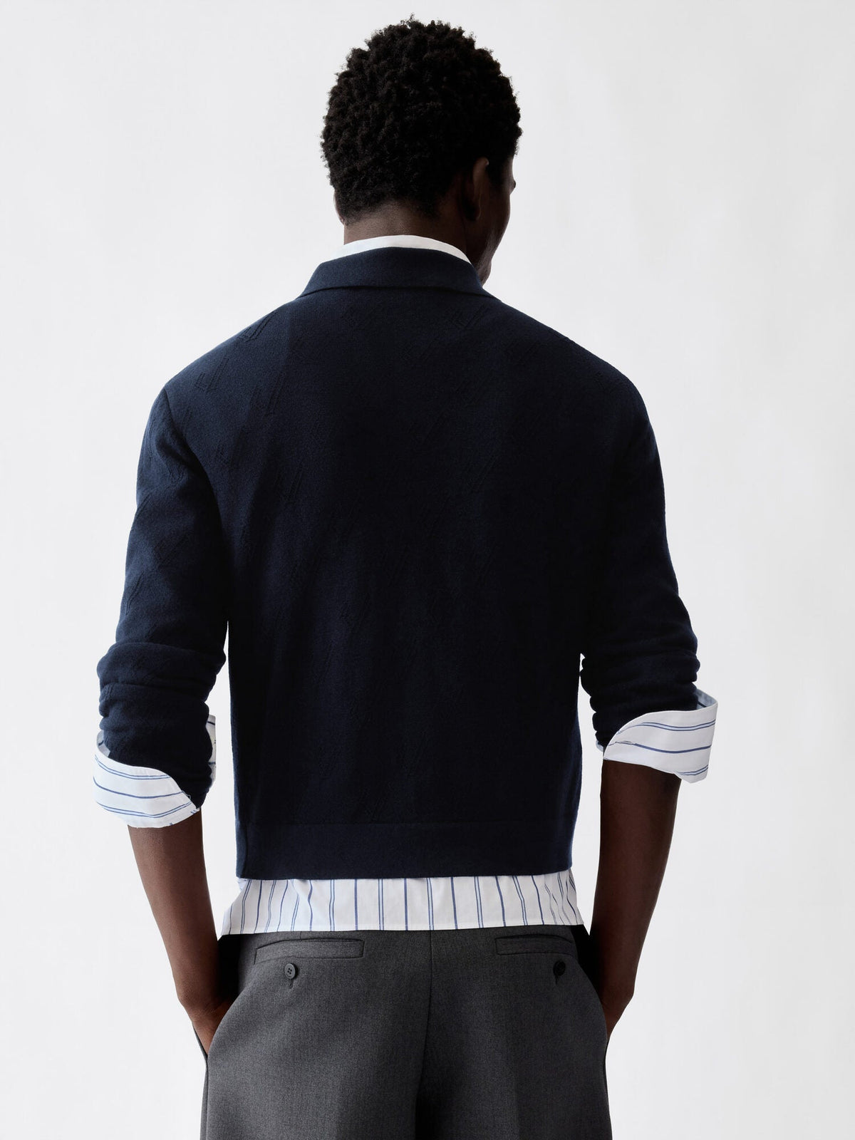 The Abbracio knit polo shirt