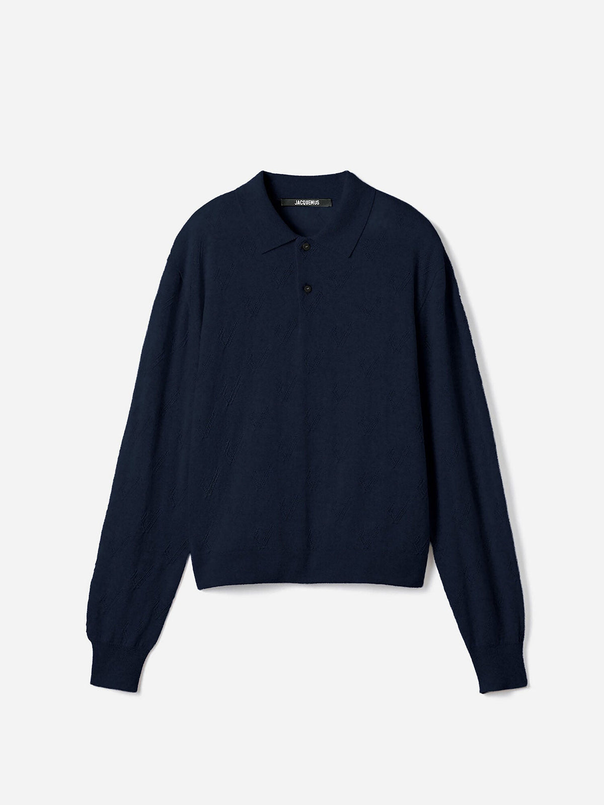 The Abbracio knit polo shirt