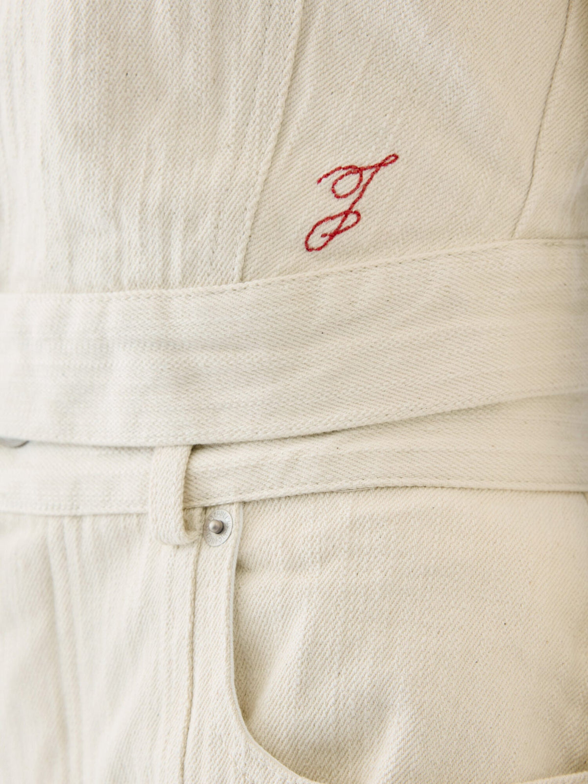 The de-Nîmes Flipper denim top