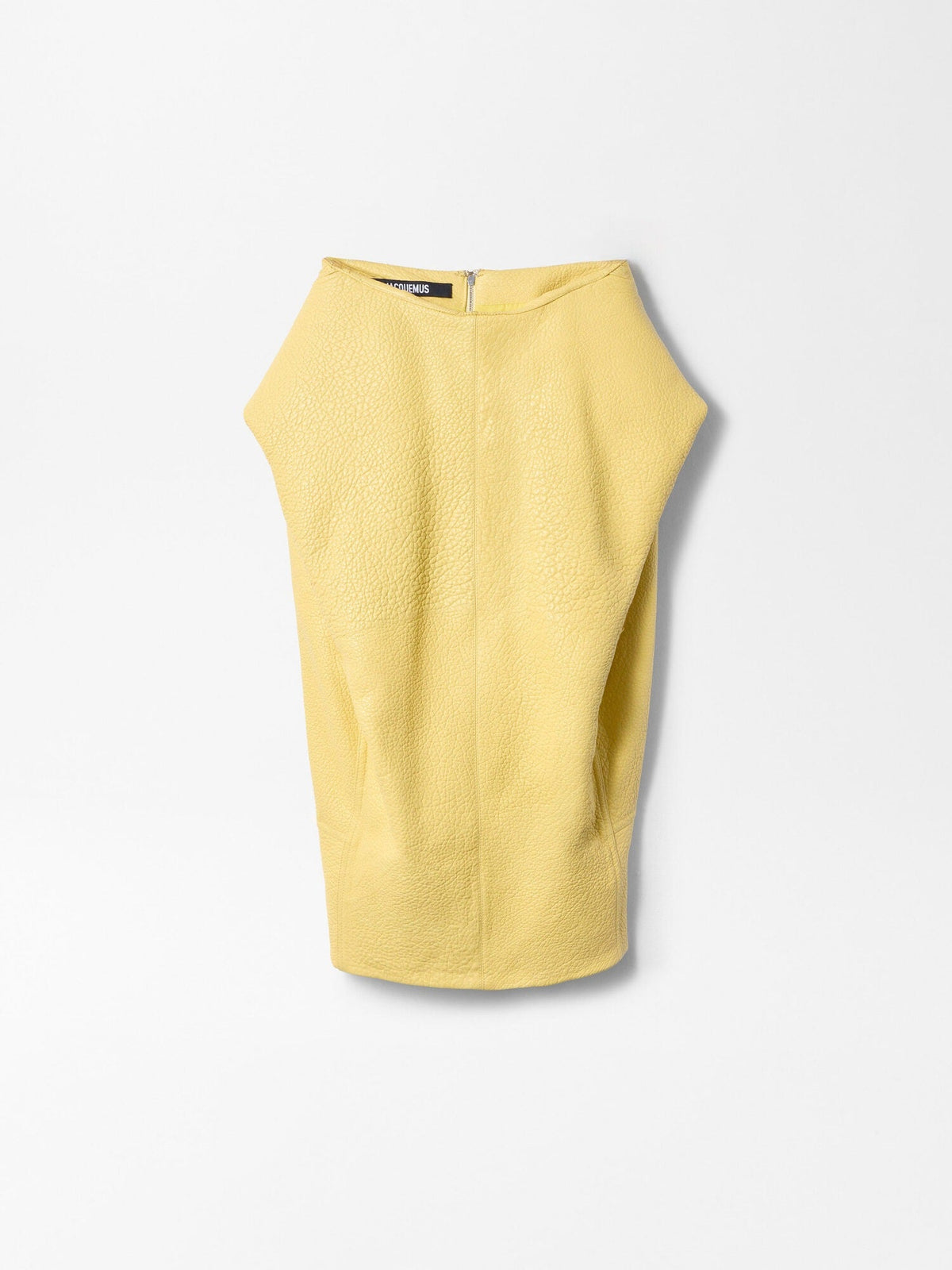 The Cubisto leather skirt