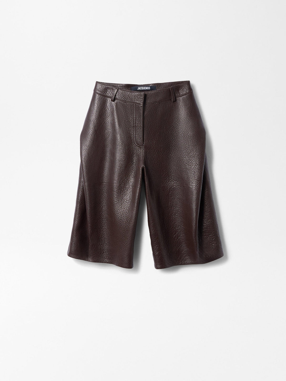 The Cubisto leather shorts