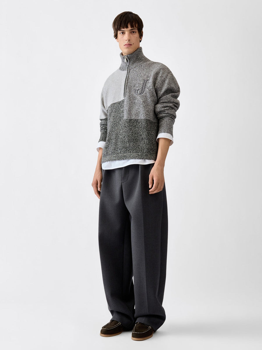 The Orlando zipped-rollneck sweater
